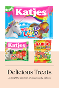 Vegan and Halal Treats Box - Gelatin-Free German Candy Bundle
