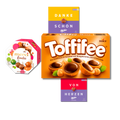 German chocolate gift box bundle with Toffifee, Merci Lovelies and Milka pralines