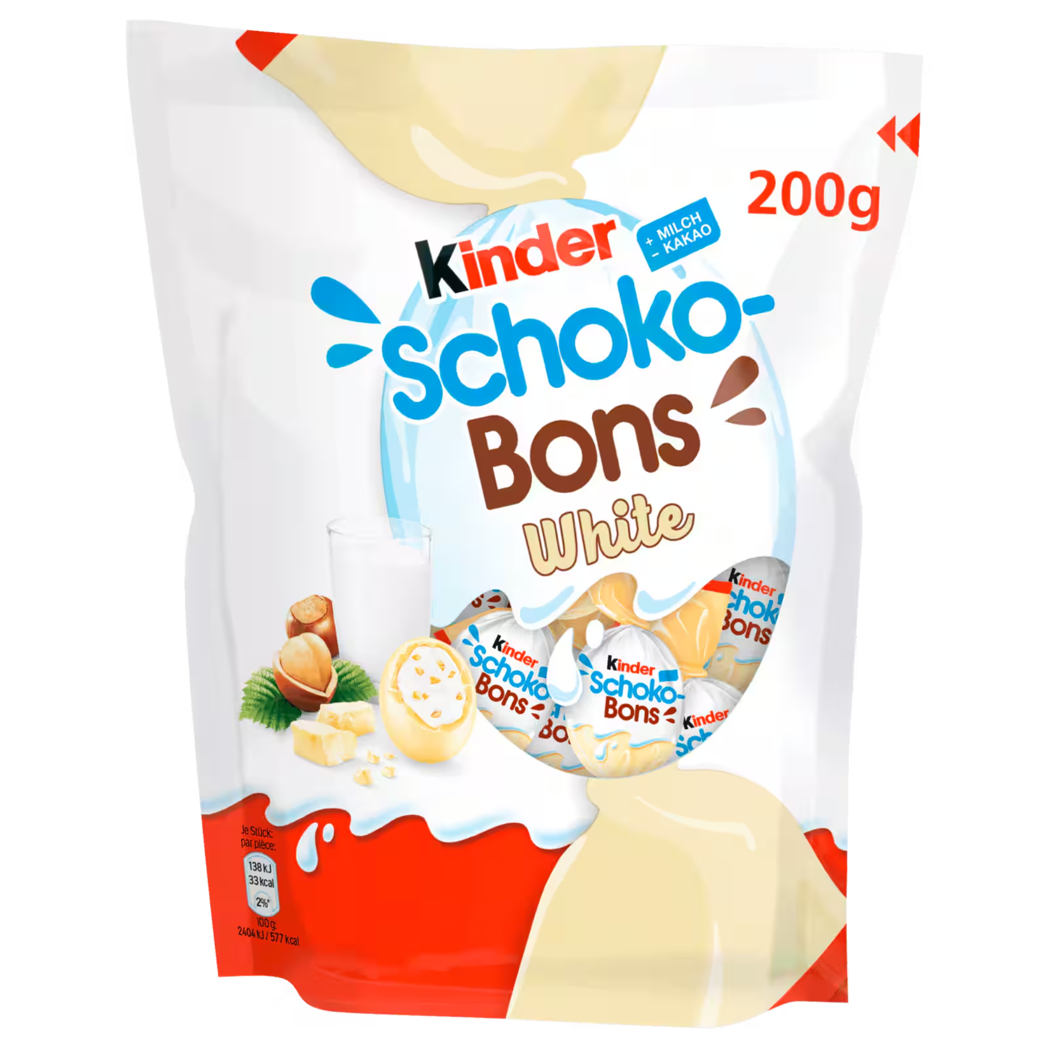 Kinder Schoko-Bons White 200g bag – white chocolate candy