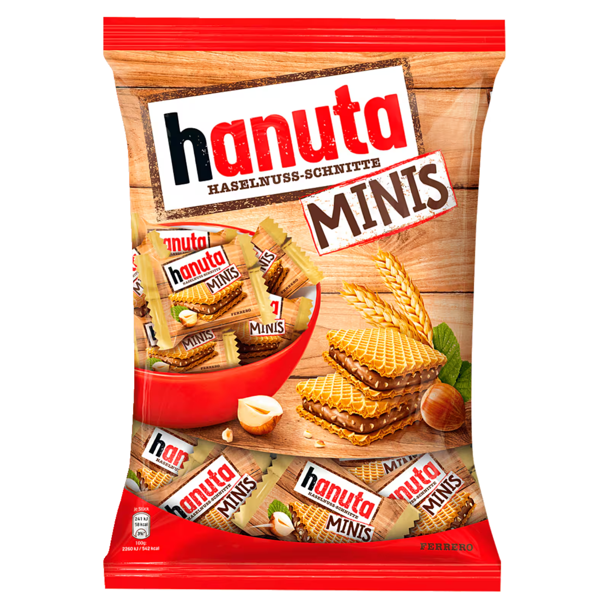 Hanuta Minis bag – German hazelnut wafer bites