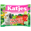 Katjes Tropical Fruits 210g bag – vegan tropical gummies