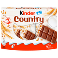 Kinder Country 9 bars – German milk chocolate with cereals