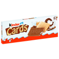 Kinder Cards 5-pack – crispy wafer cookies with milk and cocoa cream