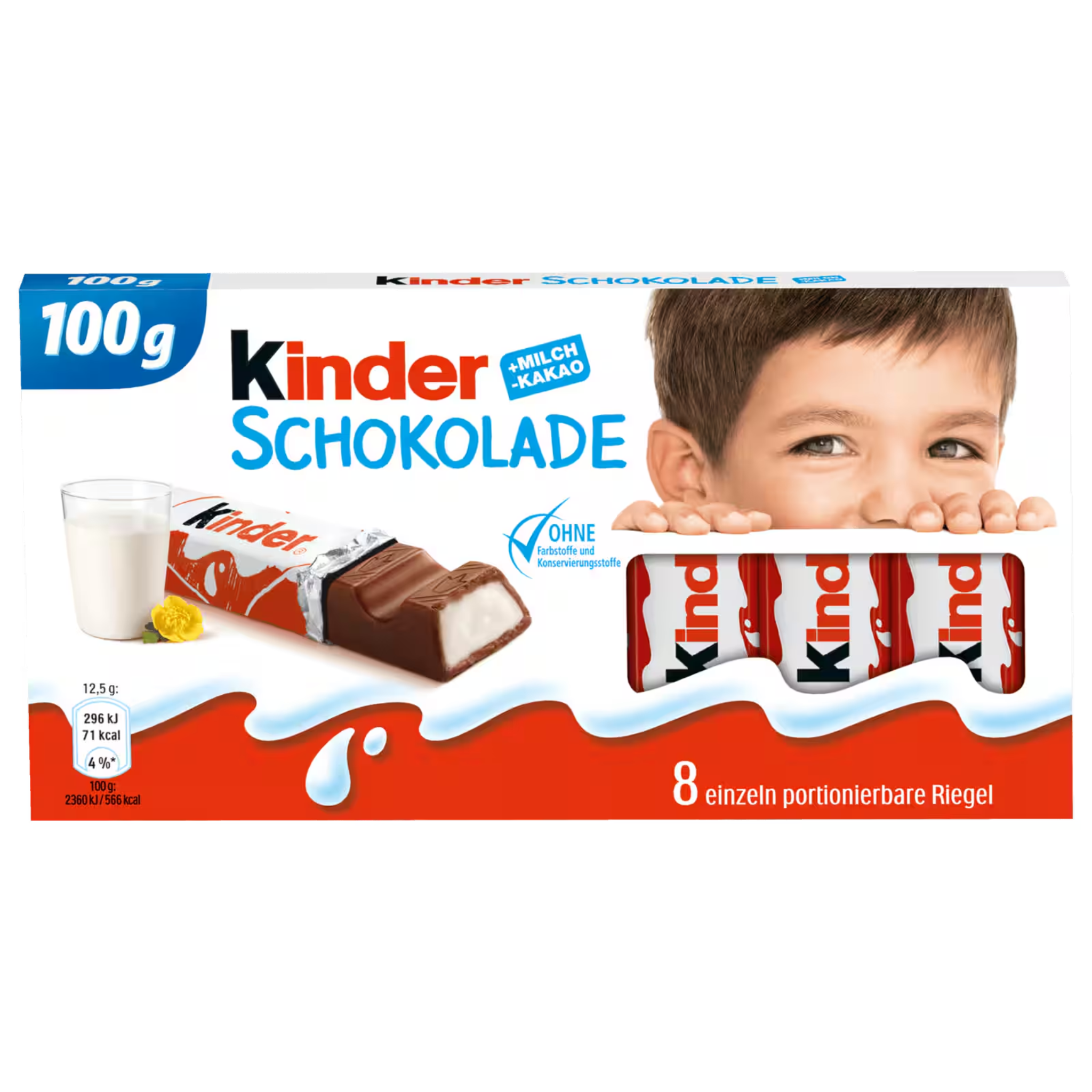 Kinder Chocolate 100g box – German milk chocolate bars