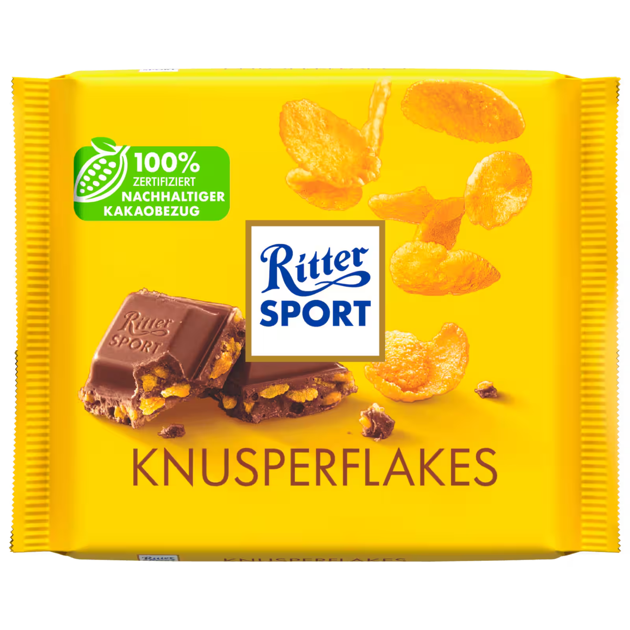 Ritter Sport Cornflakes chocolate 100g square bar