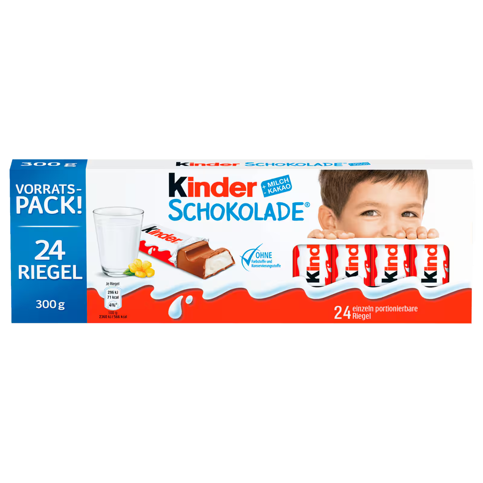 Kinder Chocolate 24-bar family pack 300g