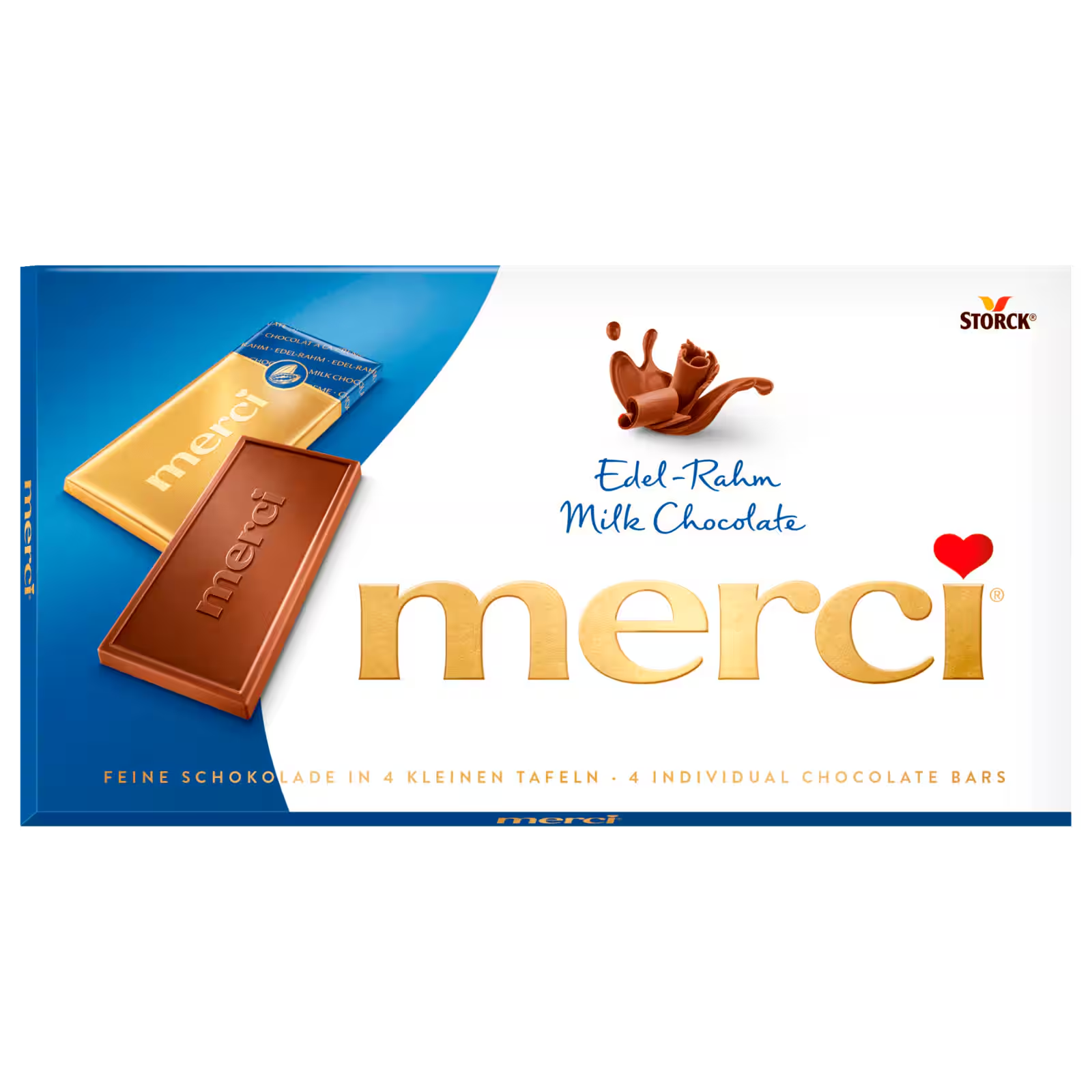 Merci milk chocolate 100g – German chocolate bars