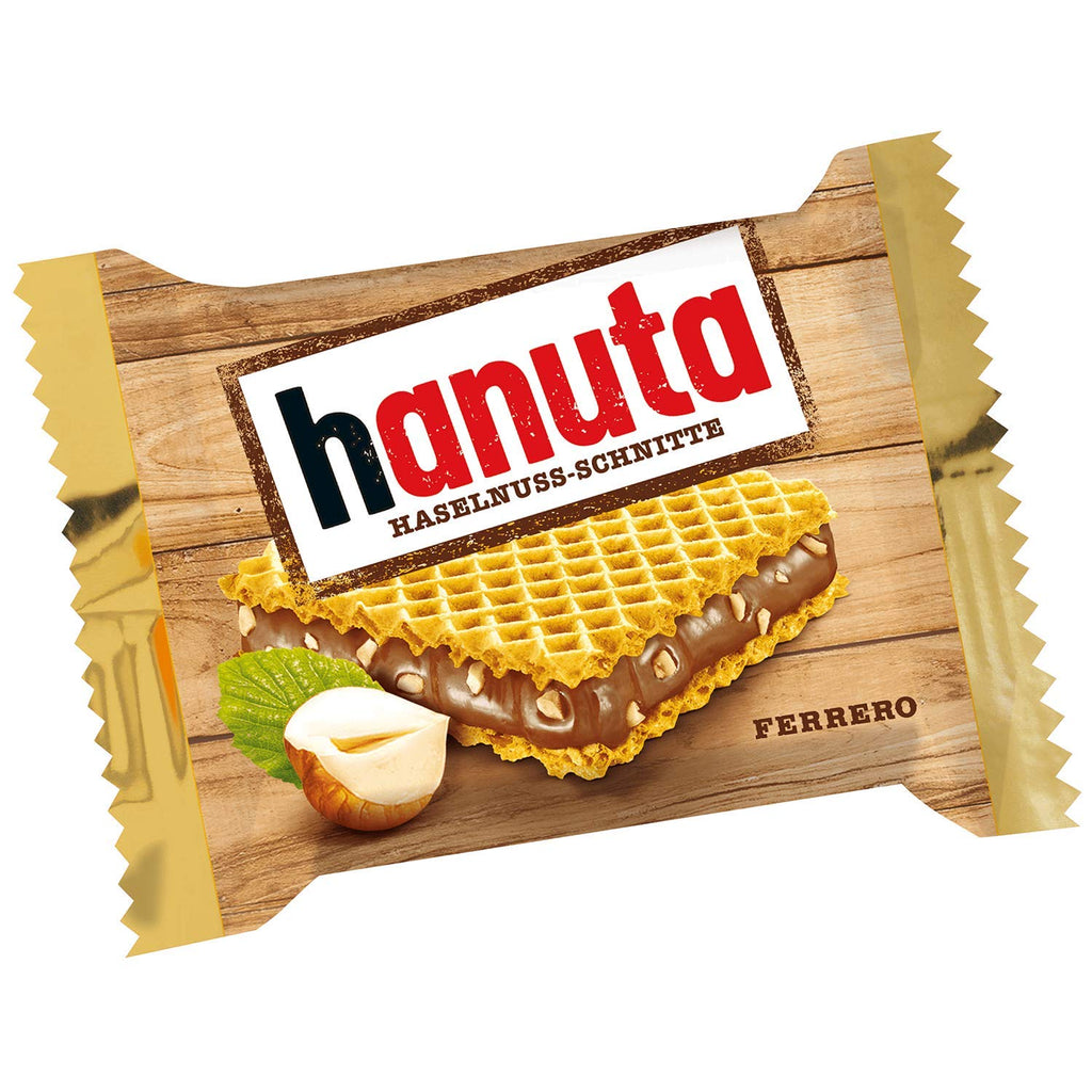 Ferrero Hanuta 10 Pack (220g) – German Hazelnut Wafer