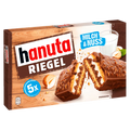 Hanuta milk and hazelnut chocolate bars 5-pack