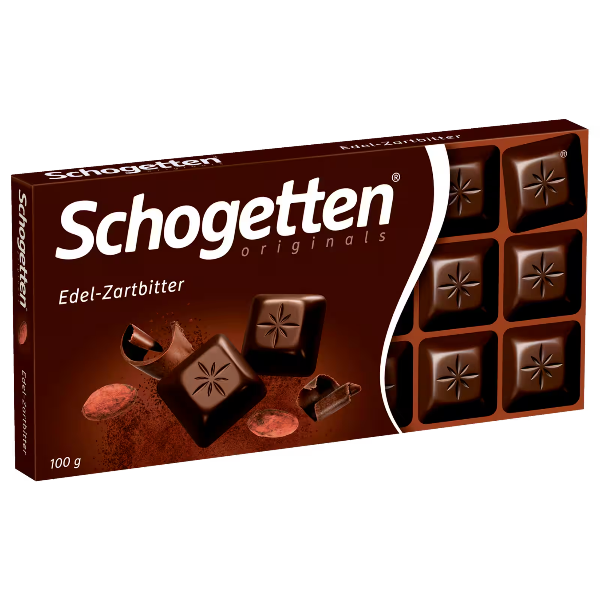 Schogetten dark chocolate 100g squares