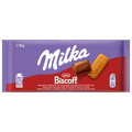 Milka Biscoff chocolate 90g bar with Lotus biscuit
