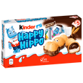 Kinder Happy Hippo Cocoa 5-pack – crispy wafer biscuits with milk and cocoa cream