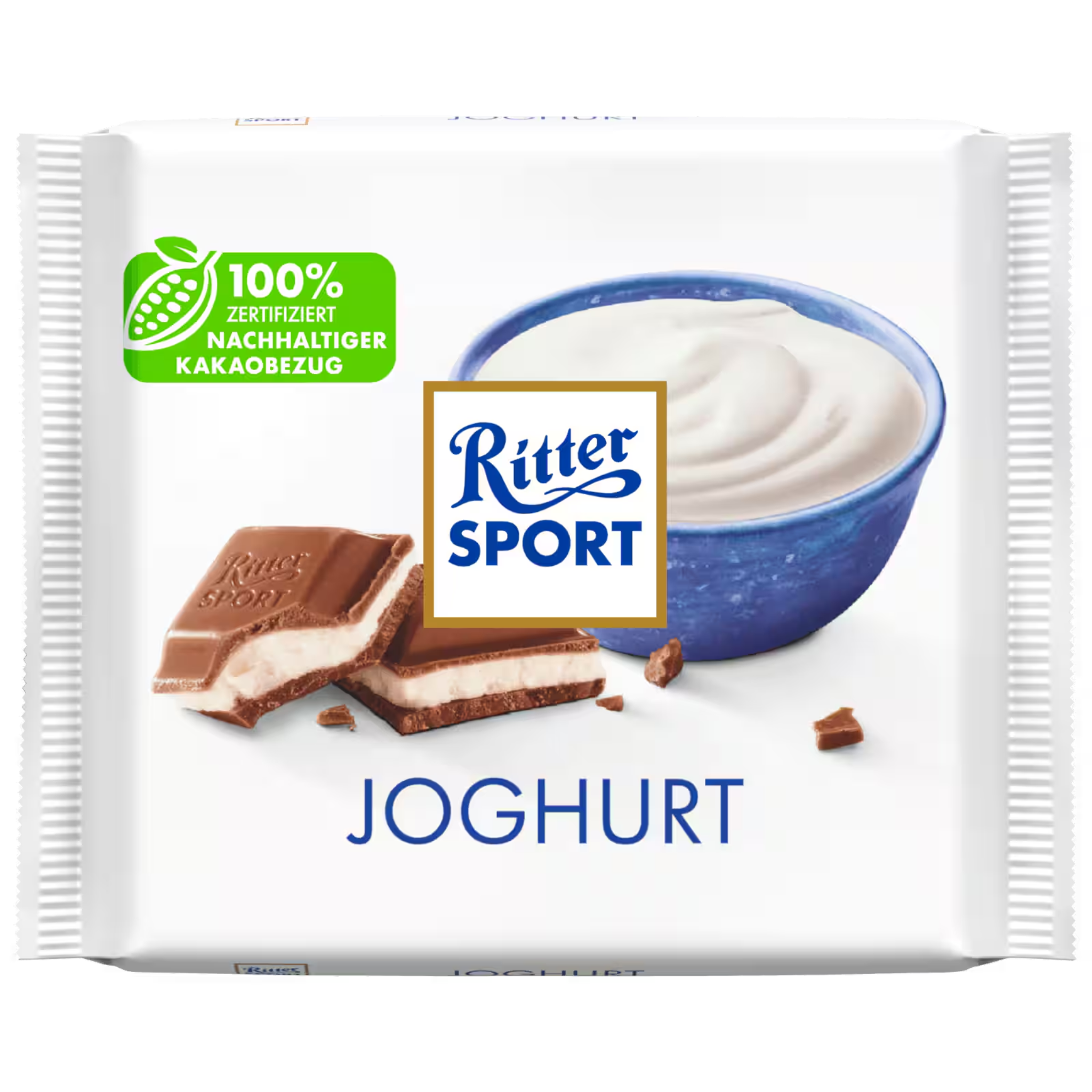 Ritter Sport Yogurt chocolate 100g square bar