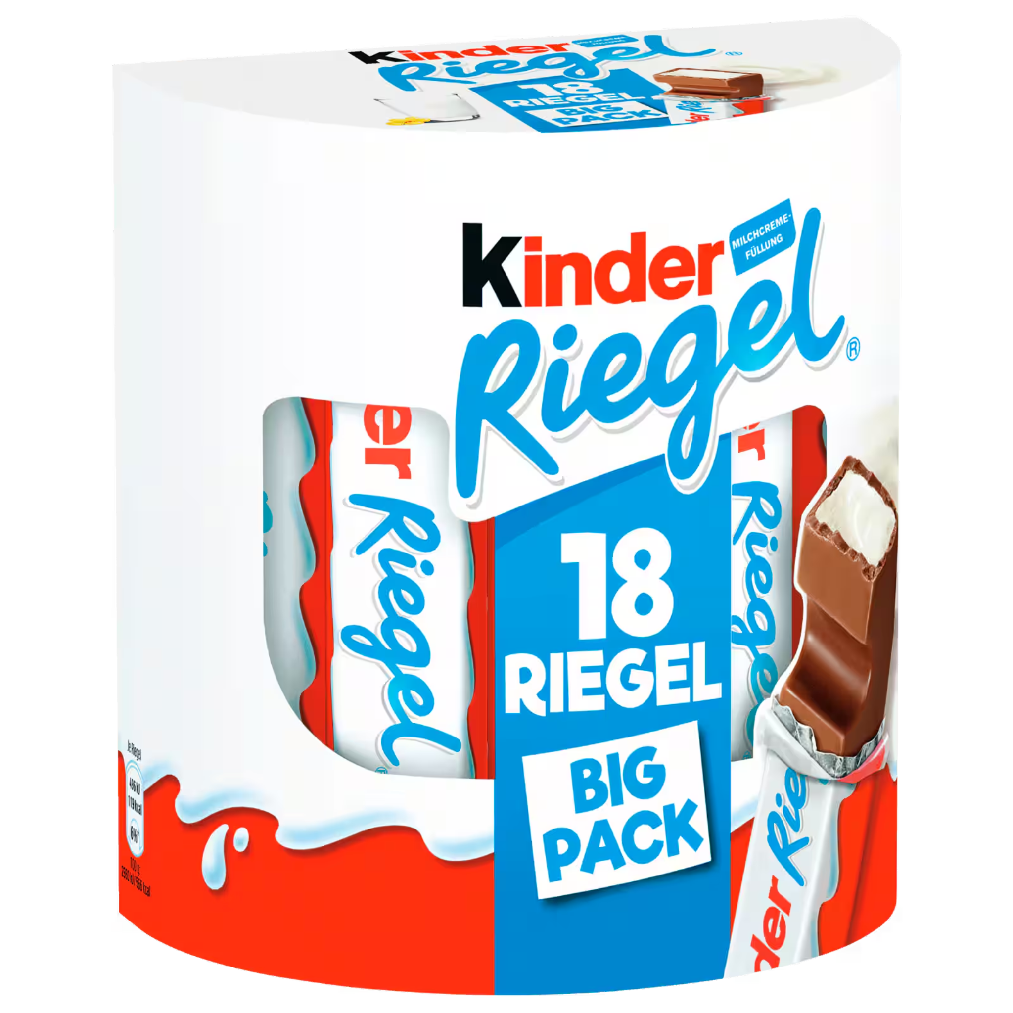 Kinder Riegel 18-bar big pack – German milk chocolate