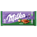Milka Alpine Milk chocolate with hazelnuts 90g bar