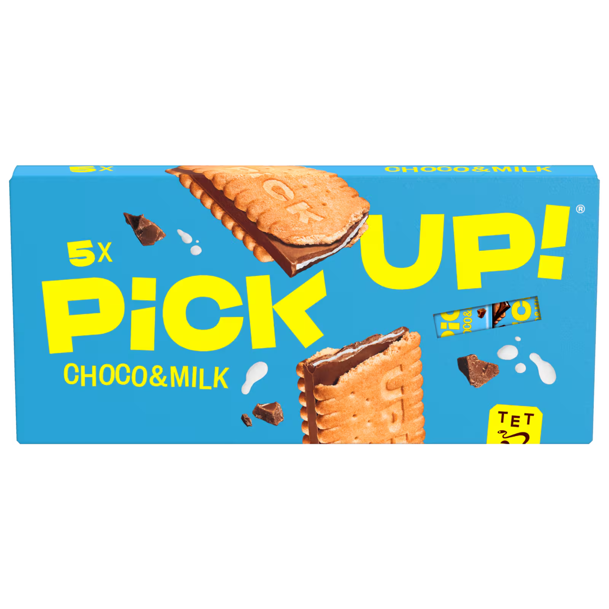 Leibniz Pick Up Choco and Milk 5-pack biscuit bars