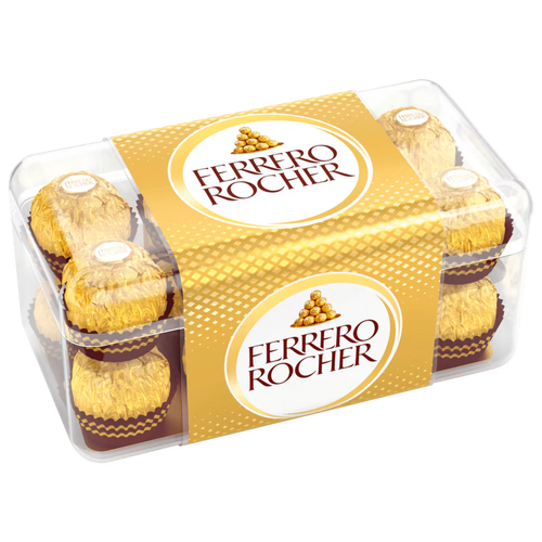 Ferrero Rocher 16-pack box – chocolate hazelnut pralines