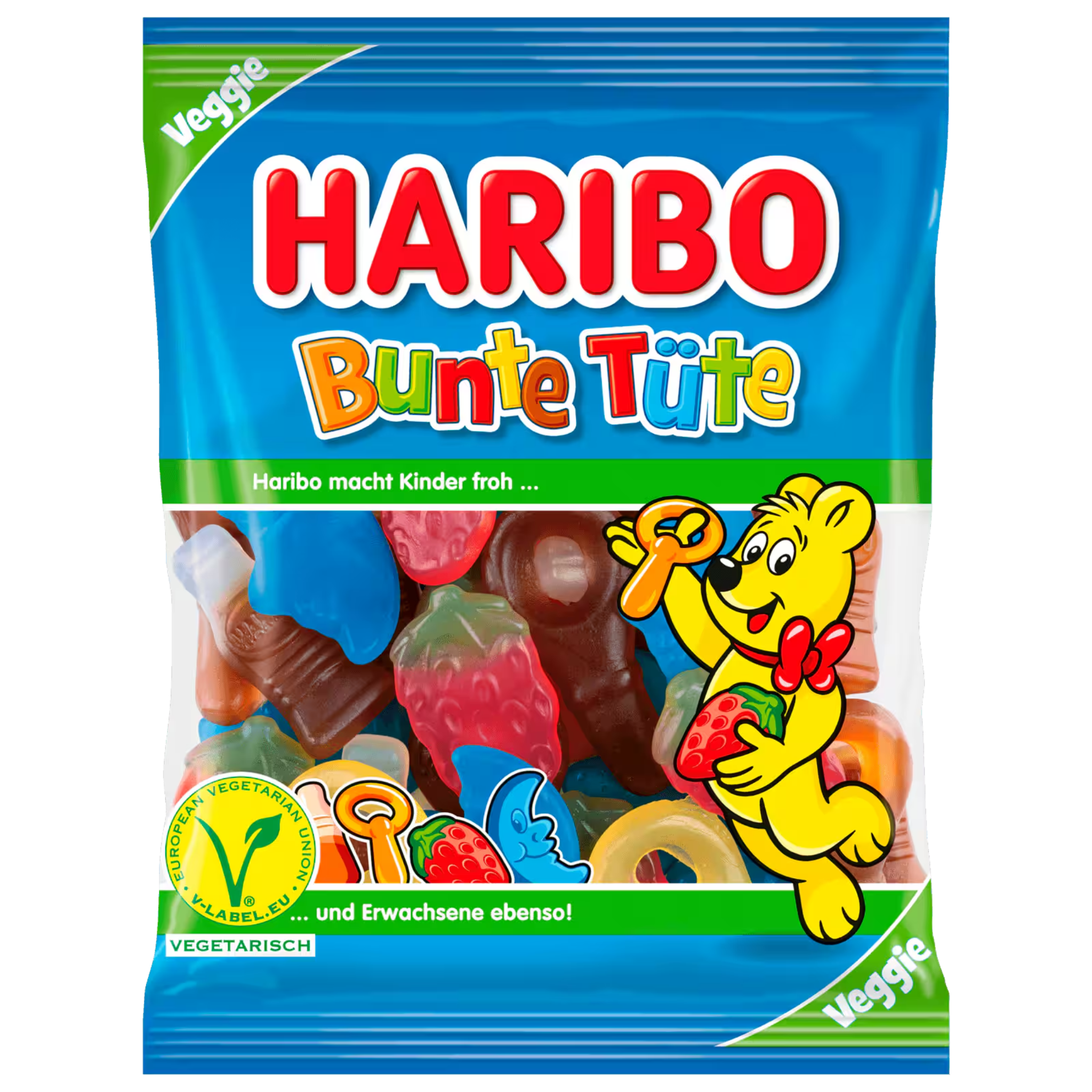 Haribo Bunte Tuete bag – colorful German mixed fruit gummies
