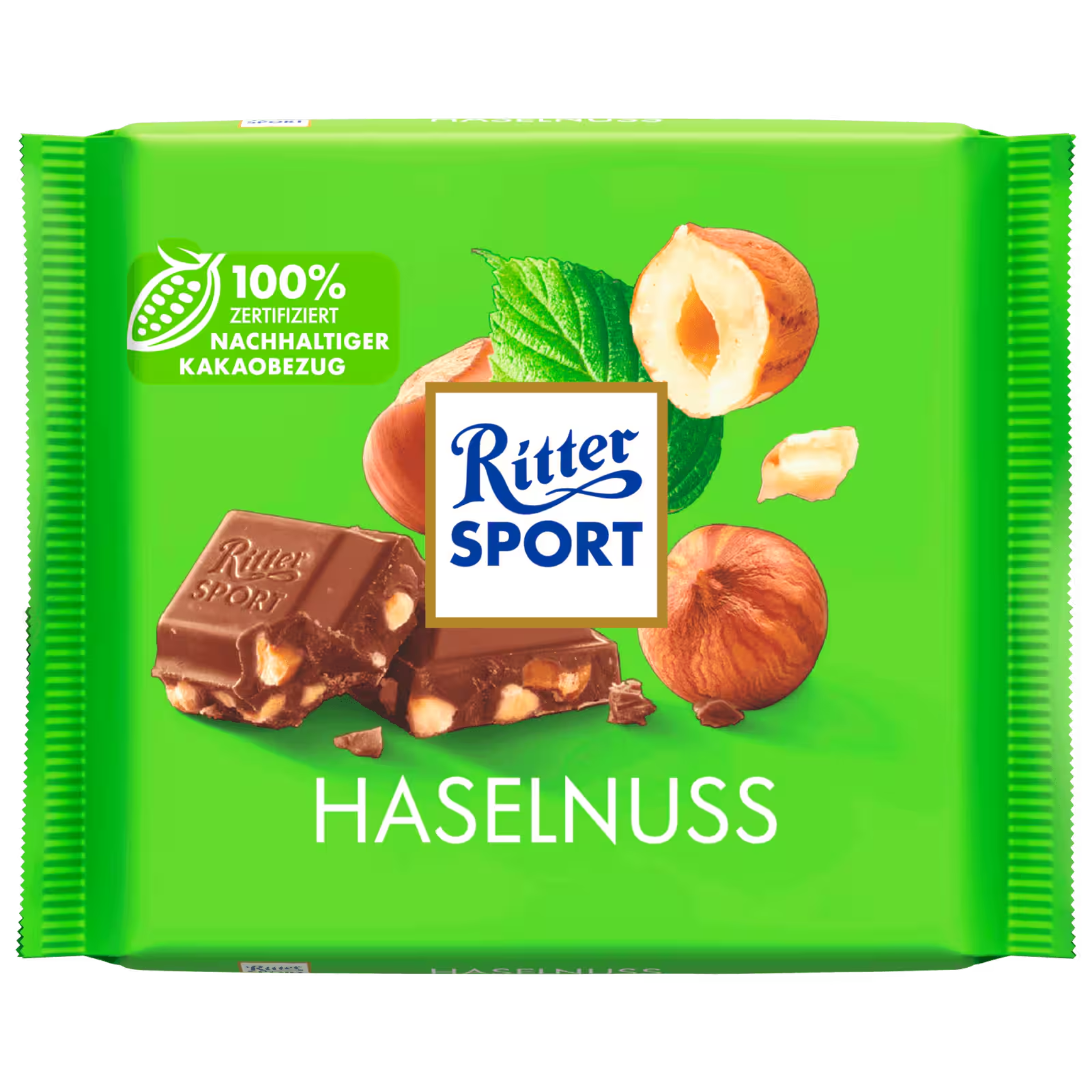 Ritter Sport hazelnut milk chocolate 100g