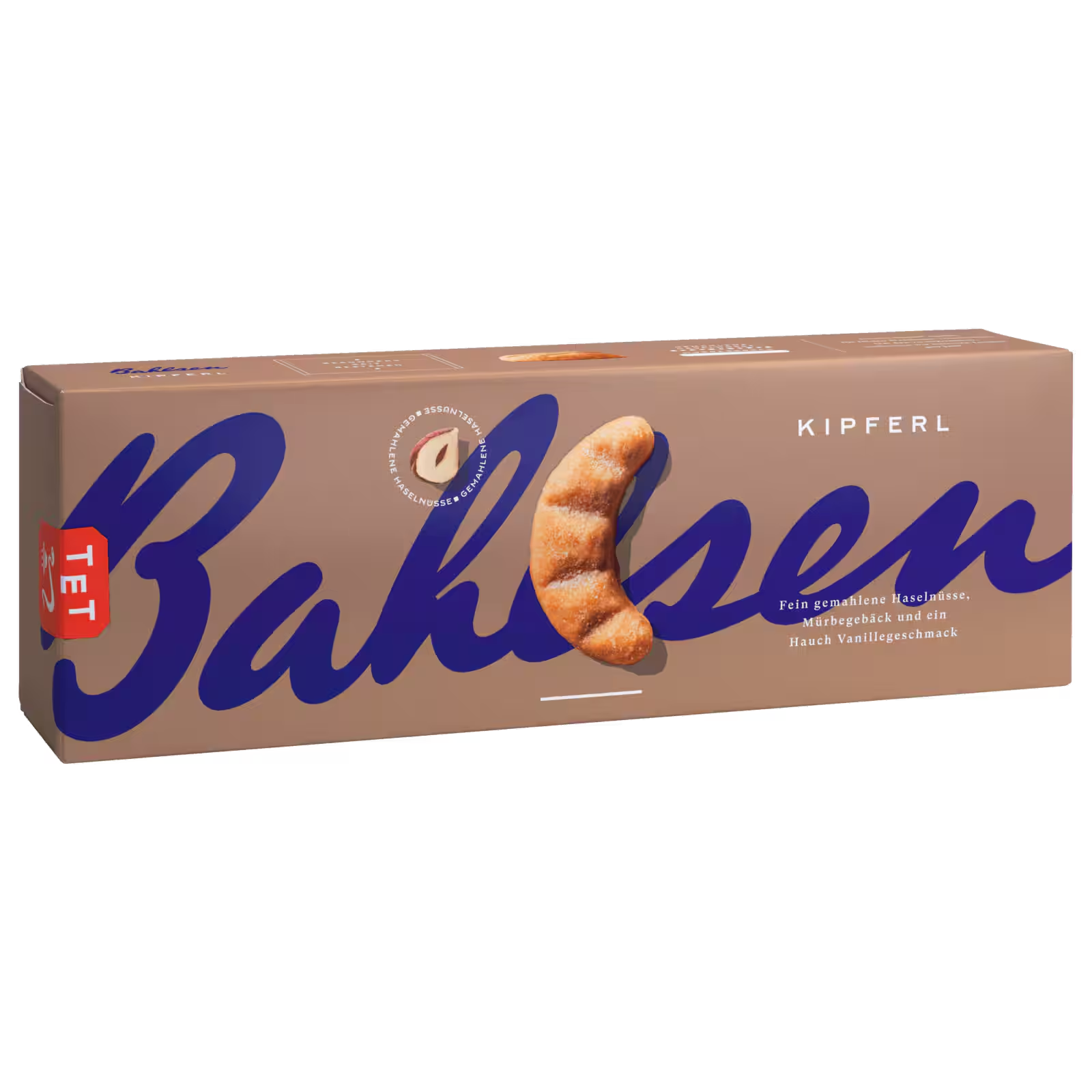 Bahlsen Kipferl – hazelnut crescent cookies