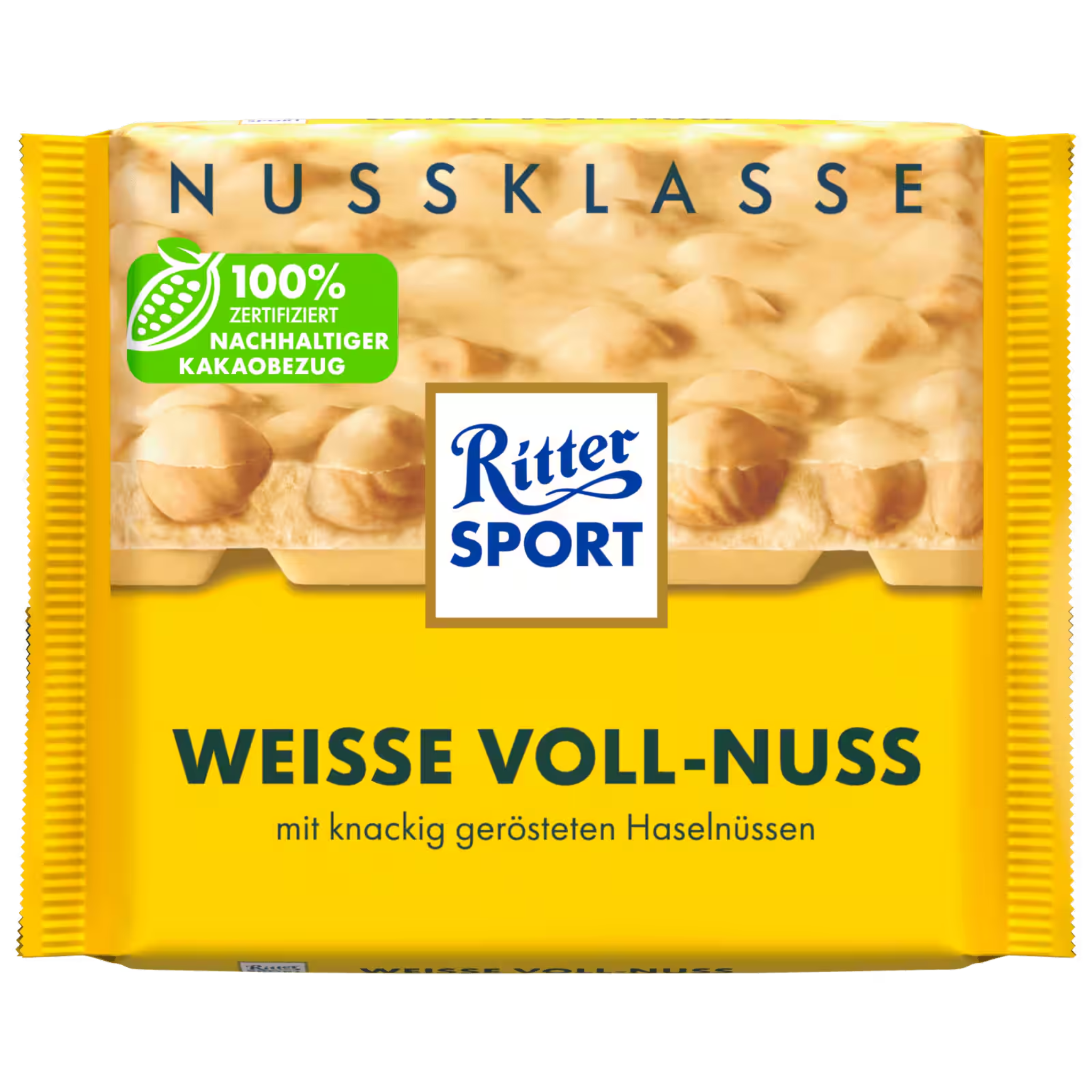 Ritter Sport white chocolate whole hazelnut 100g