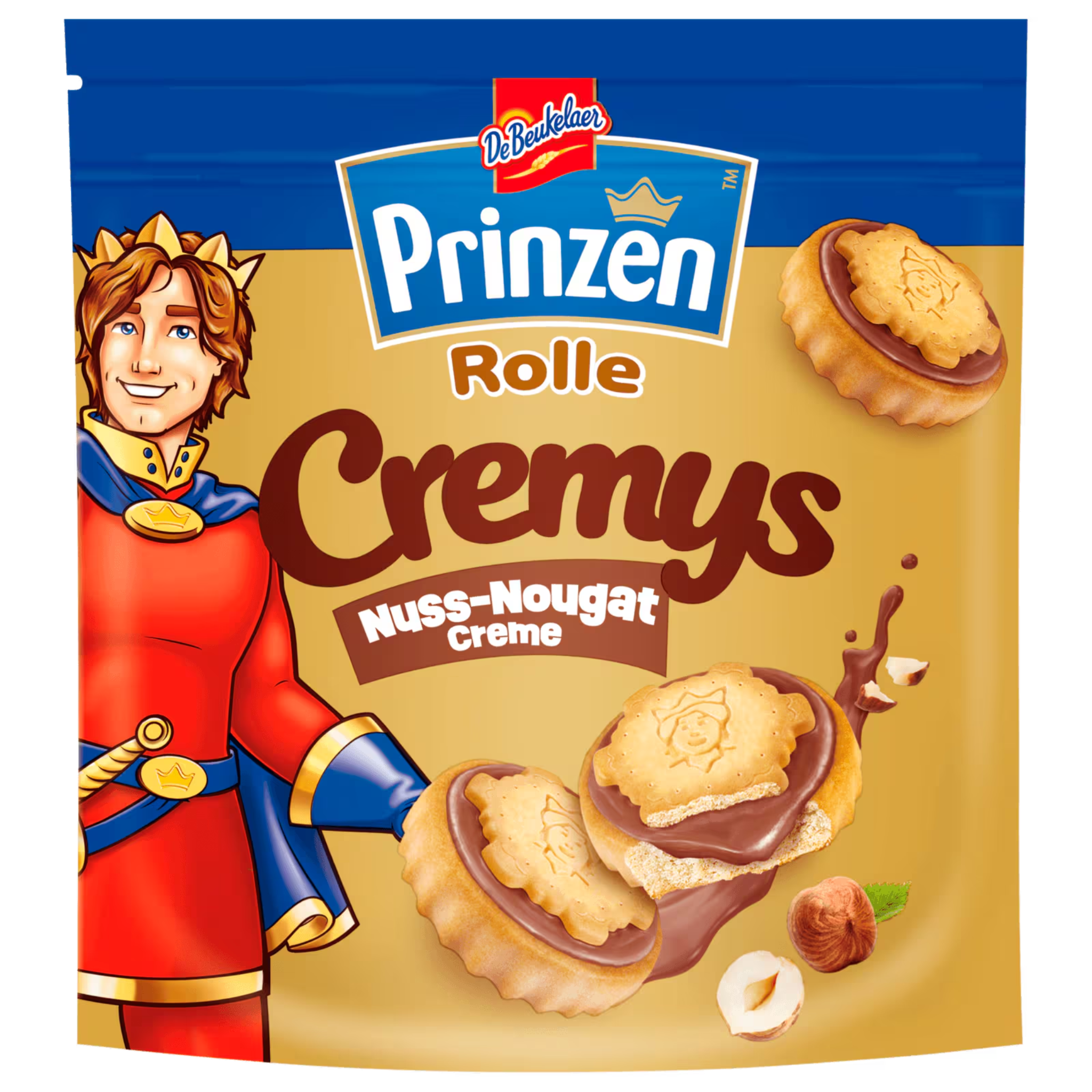 Prinzen Rolle Cremys – hazelnut nougat soft cookies