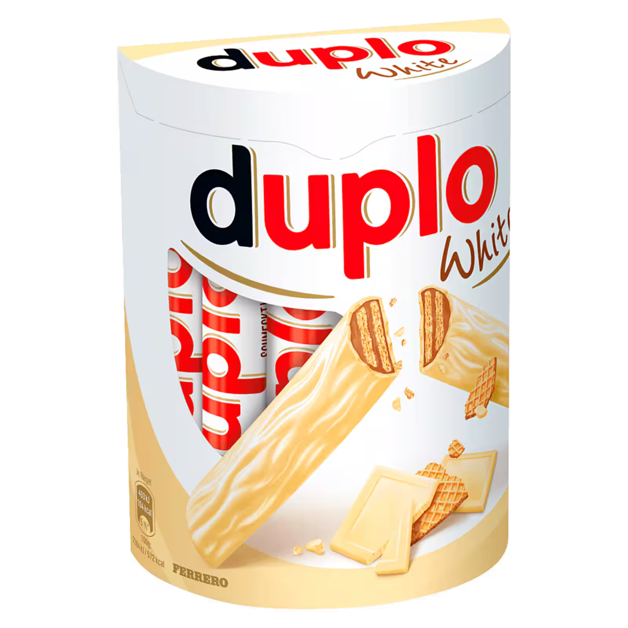 Duplo White chocolate wafer bars 182g pack