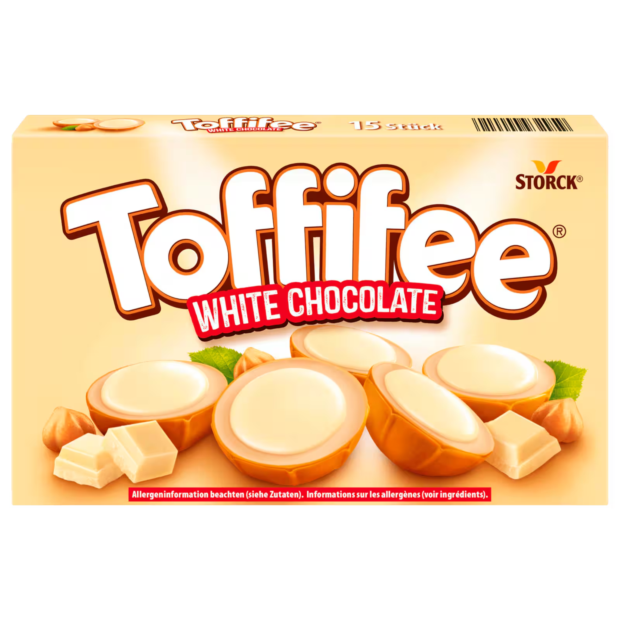 Toffifee White chocolate 15-pack box