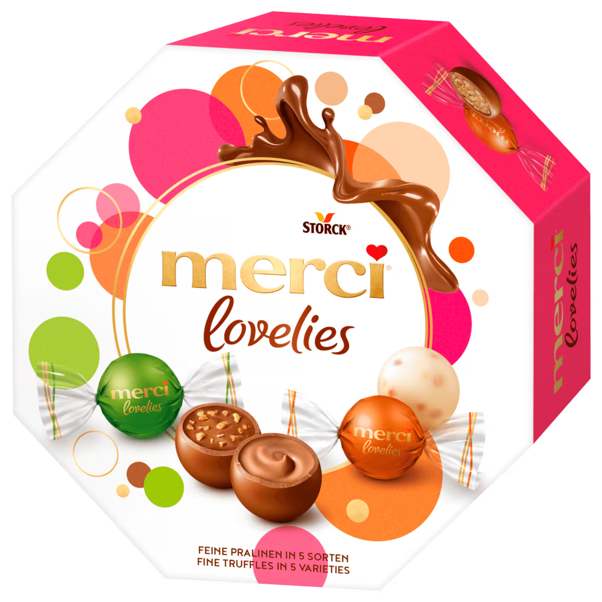 Merci Lovelies chocolate truffle pralines 185g