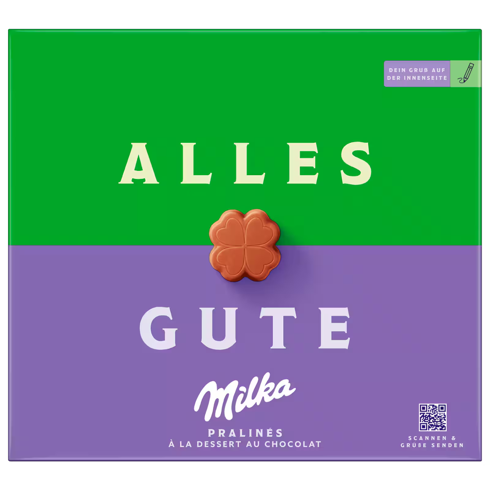 Milka Best Wishes chocolate pralines 110g gift box