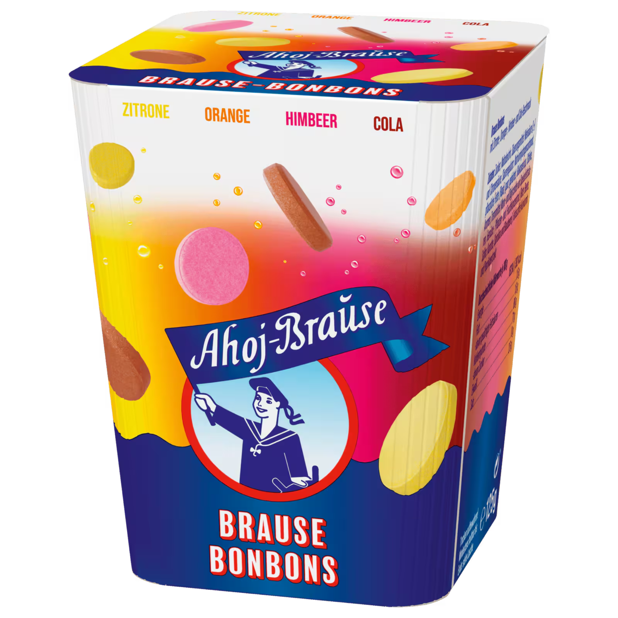 Ahoj-Brause fizzy candy drops – German sour hard candy