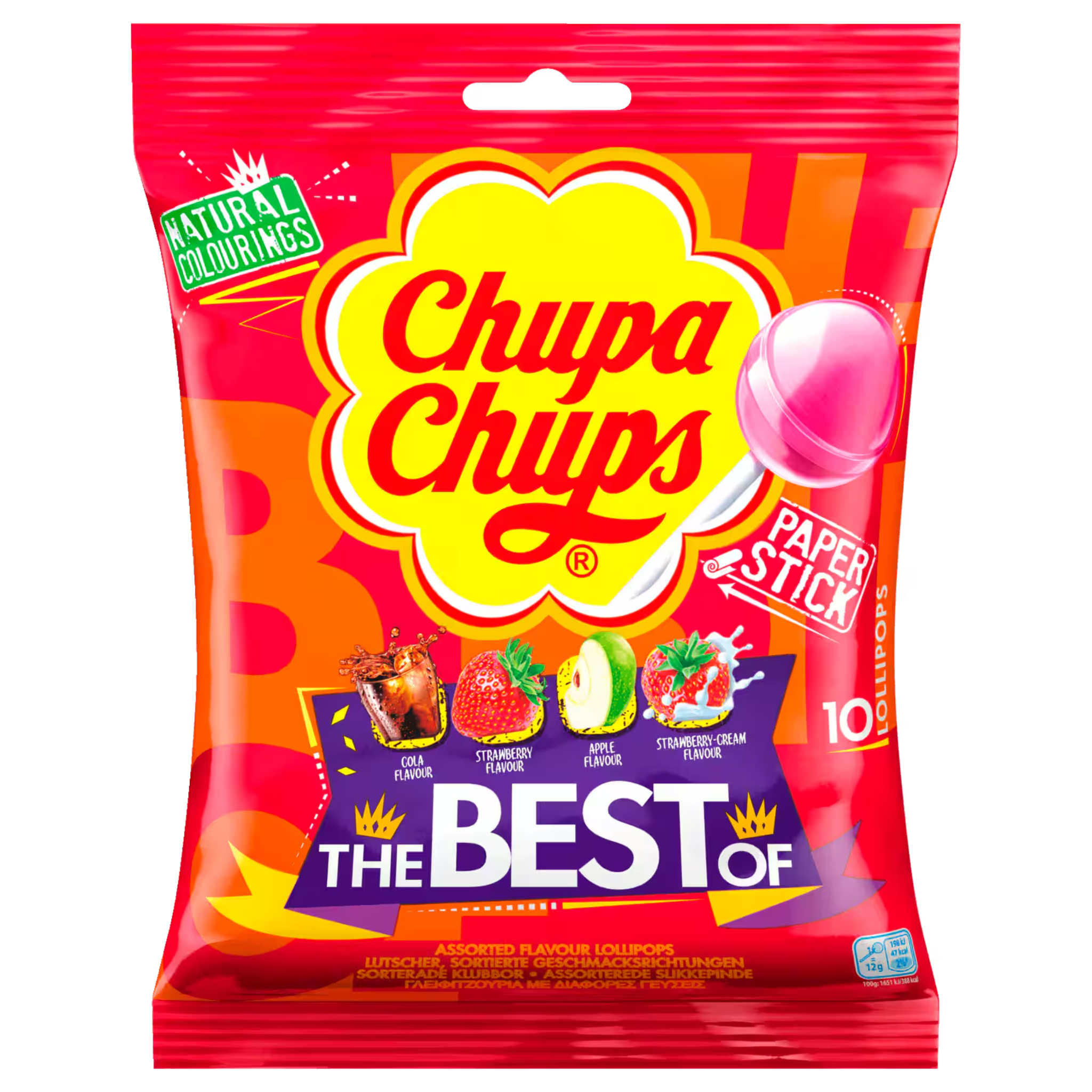 Chupa Chups The Best Of lollipops 10-pack
